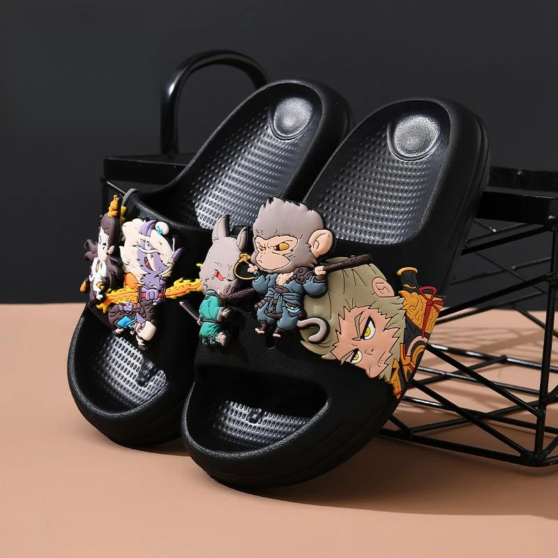 儿童拖鞋男童卡通新款男孩宝宝防滑夏季亲子小孩家居室内软底防臭