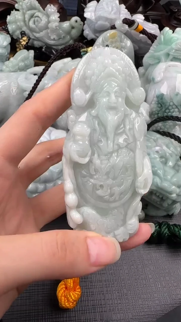 【闪购商品】翡翠挂件未镶嵌财神爷