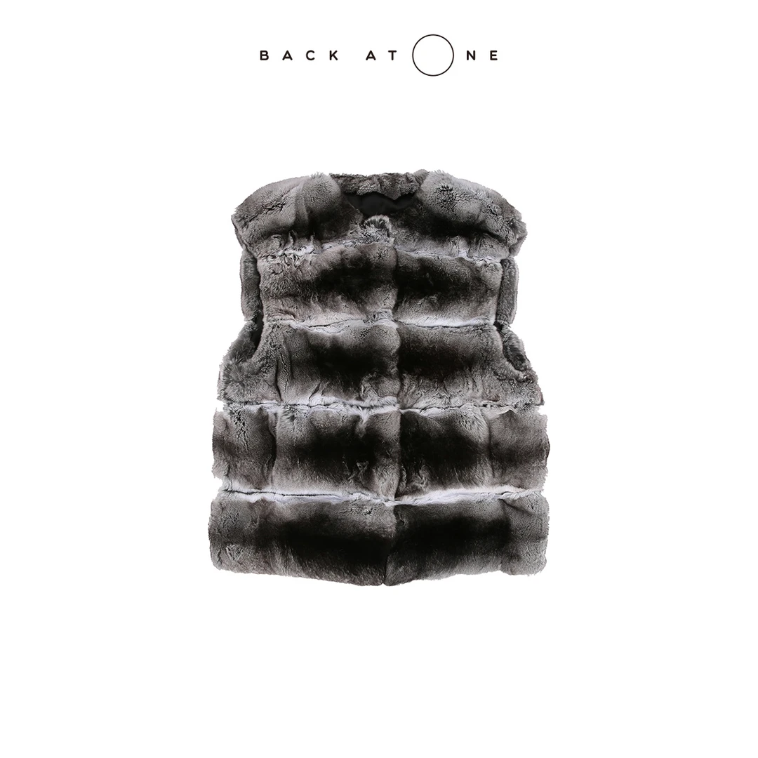 BackAtOne “ 奢美小龙猫”时尚百搭贵奢休闲马甲 BEF-1GE043G-K