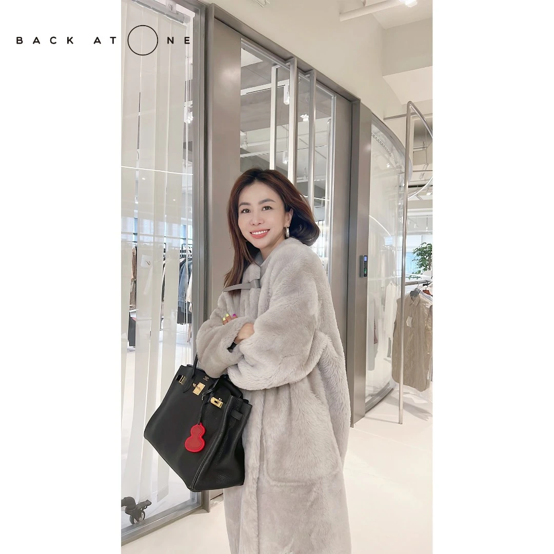 【现货】BackAtOne“冬日马卡龙”时尚气质简约长款大衣 BAO-22AW-W58