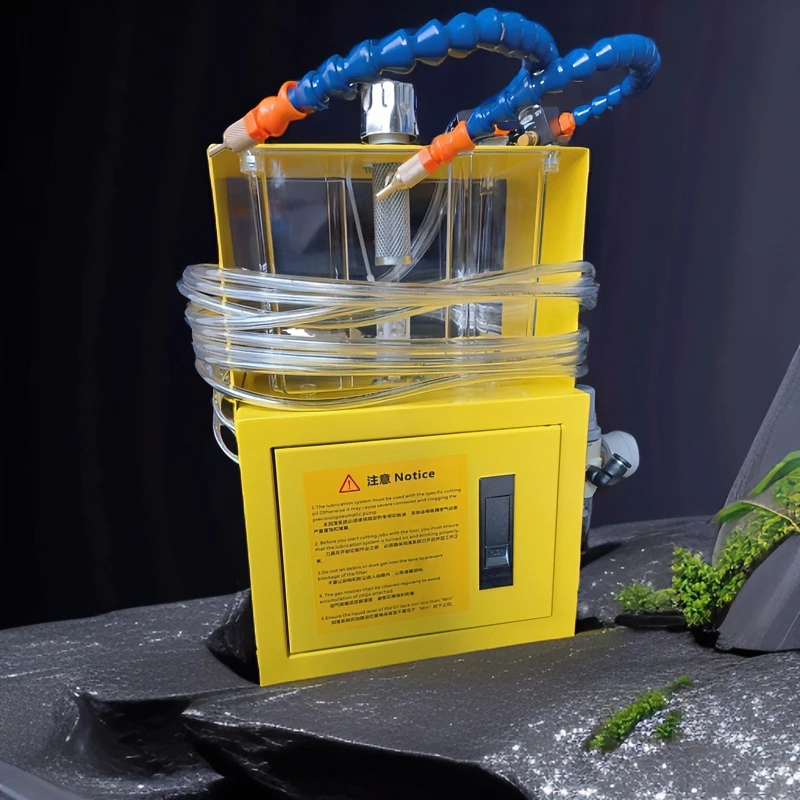 科迅达KEXUNDA标准双头锯圆锯微量润滑喷油雾气压油量可调系统