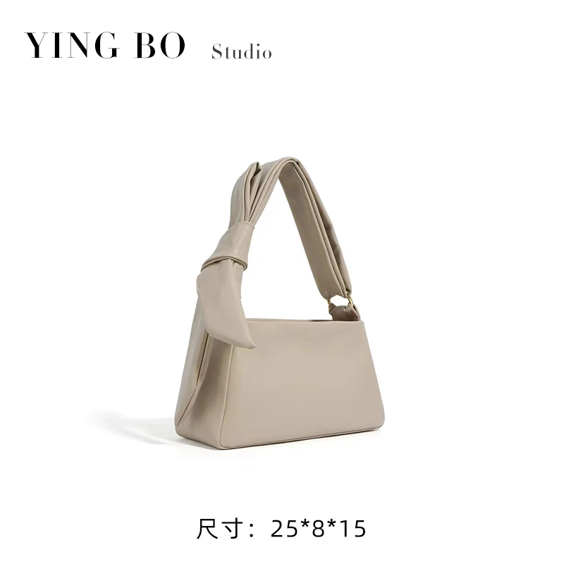 【英柏甄选】ZG-X9201-雾灰色 然与纯小众设计感单肩百搭女包