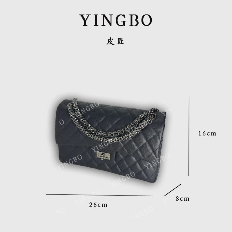 【英柏甄选】SLBL-BW014-黑色 然与纯小众设计感时尚单肩包百搭女包