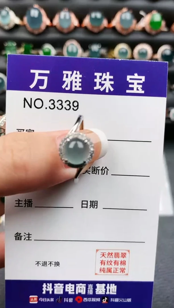 【闪购商品】翡翠戒指未镶嵌1