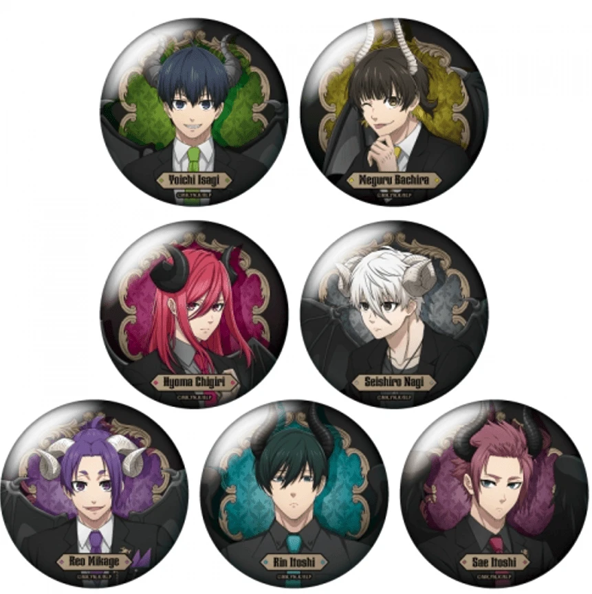 【拆盒】日谷 蓝色监狱蓝锁七宗罪 徽章吧唧 千切nagi盲盒（代拆）