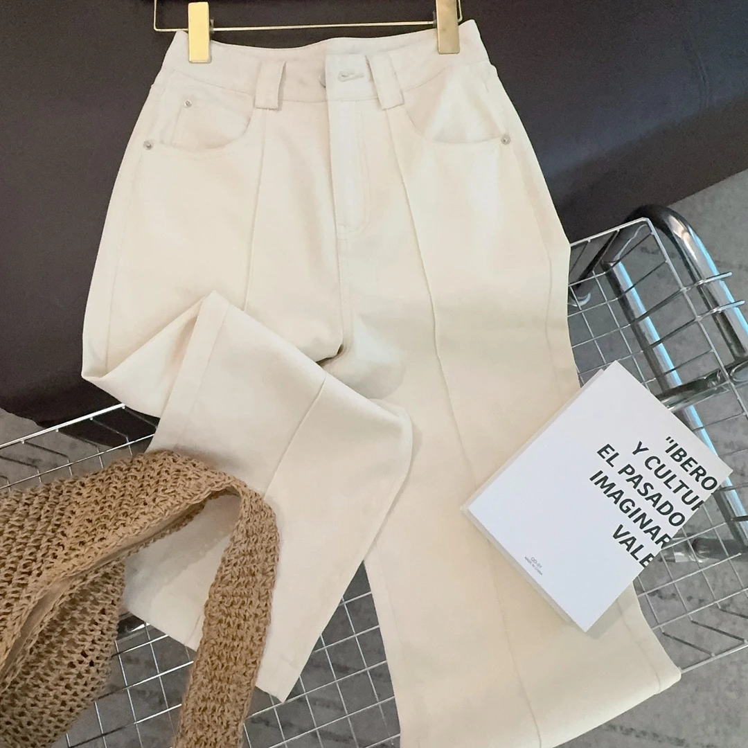【晓溪服饰】夏季新款韩版宽松慵懒风女牛仔裤2272