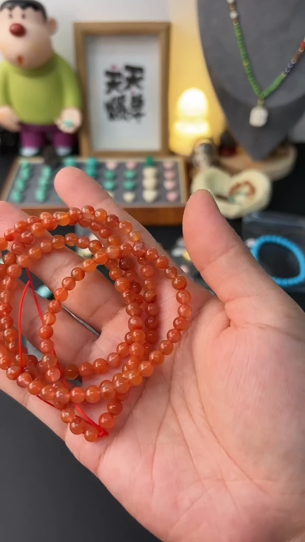 【闪购商品】南红玛瑙手链未镶嵌w485
