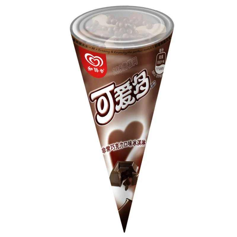 【小时达】和路雪可爱多甜筒巧克力冰淇淋