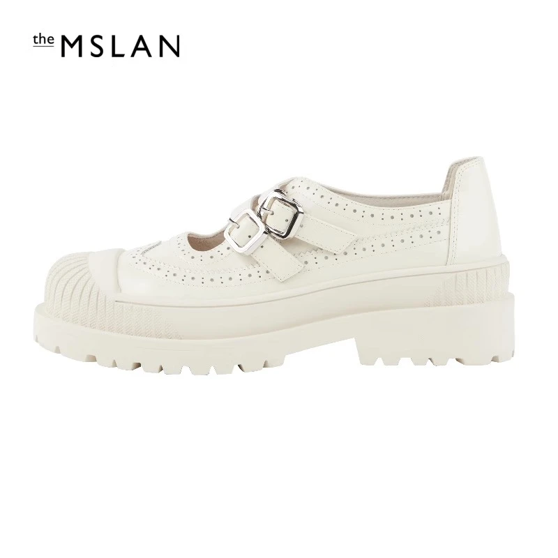 theMSLAN【商场同款】新款淑女鞋复古时髦玛丽珍鞋休闲鞋 MECE8C04