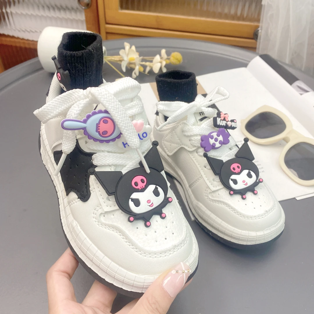 儿童卡通库洛米秋款板鞋
