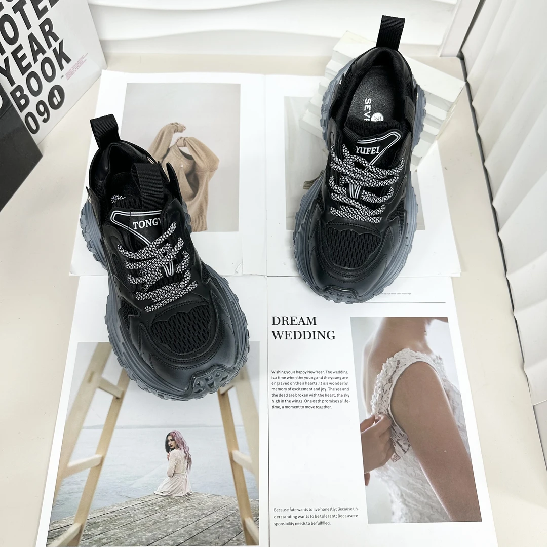 2024新款时尚休闲百搭女士老爹鞋/JD/7721-02