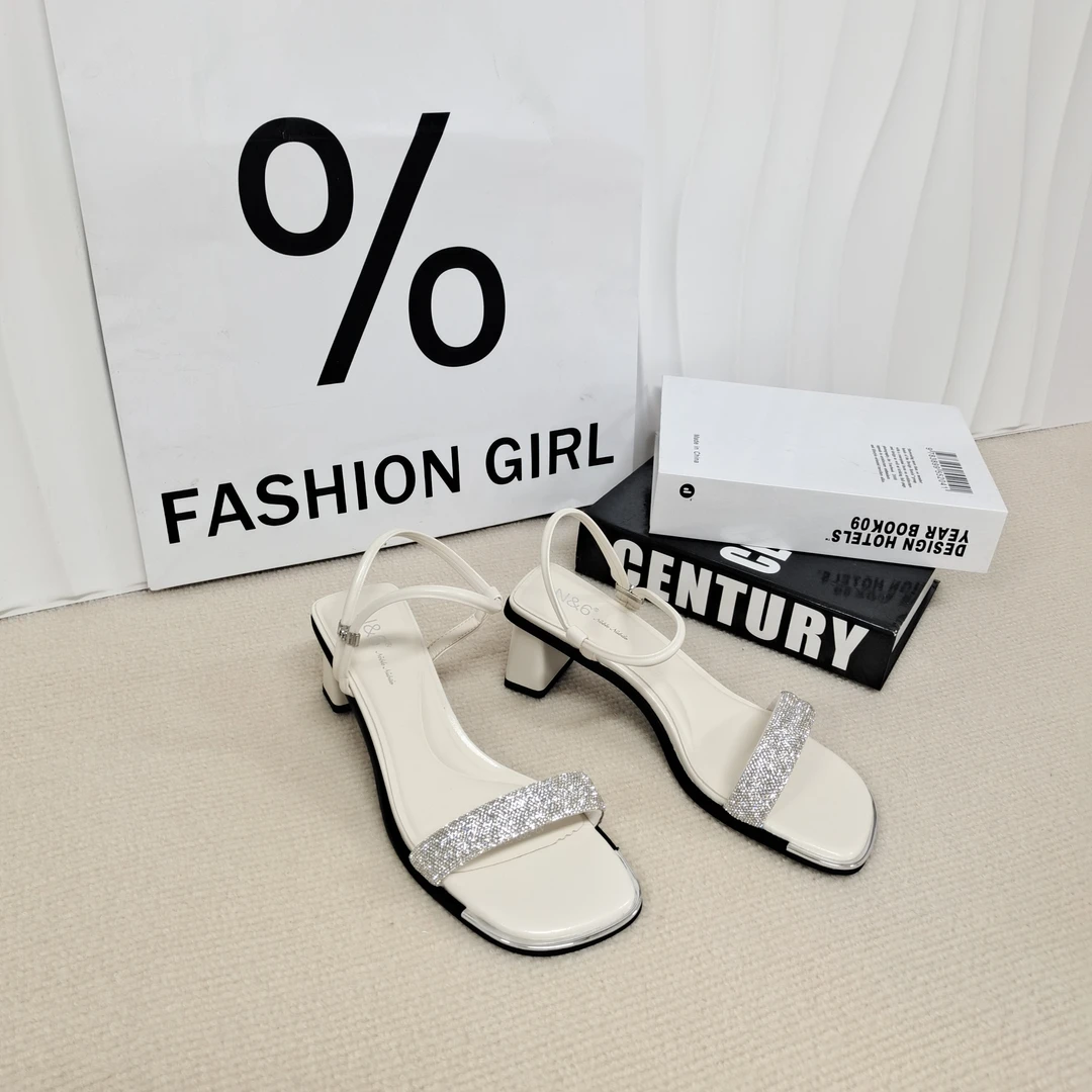 2024夏季新款粗跟凉鞋/GH/12-200