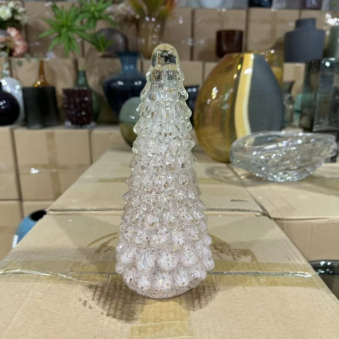 [K022]孤品水晶塔花瓶