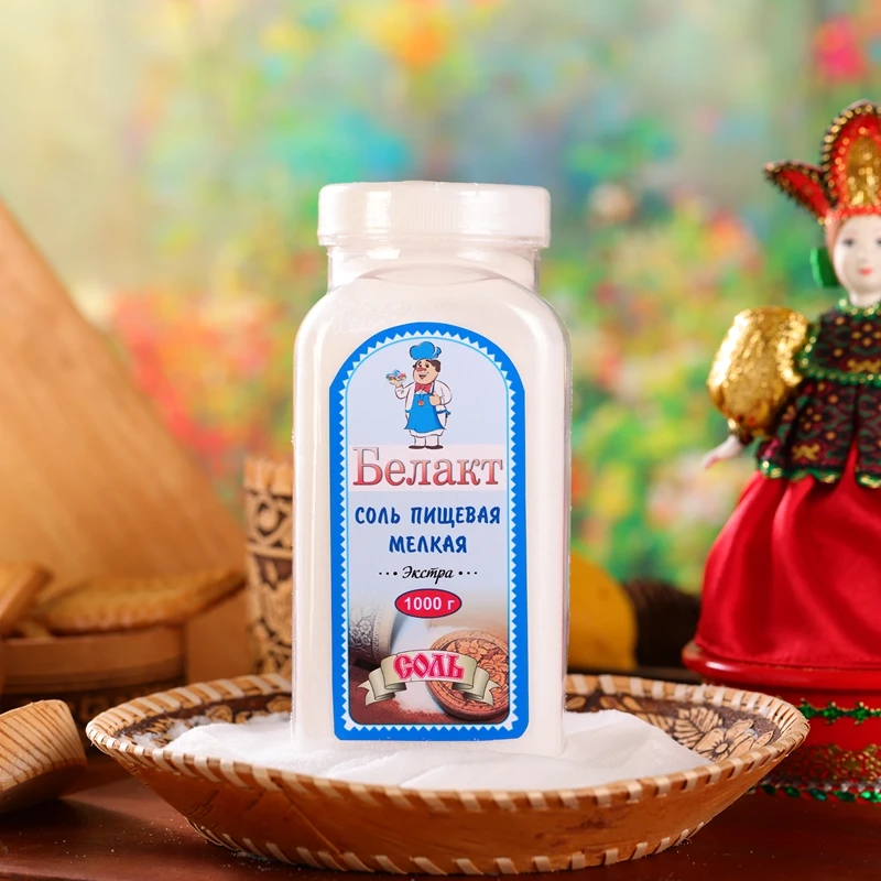 俄罗斯原装进口贝拉克特牌 无碘盐调味品1000克