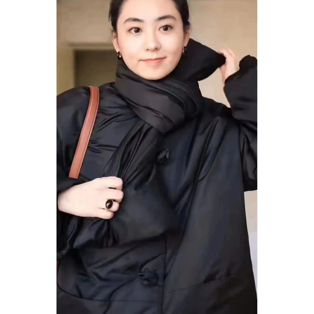 特！版衣 宽松版黑色棉服 款号JM9228