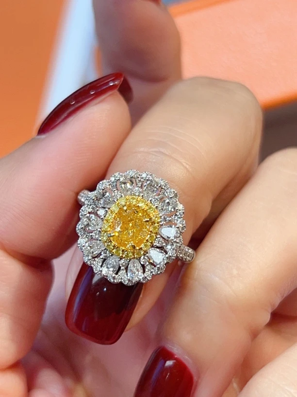 【克拉黄钻】精品时尚贵气戒指