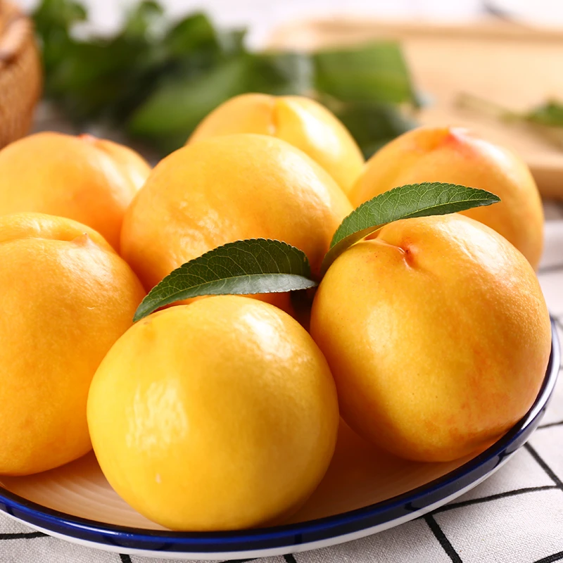 山东蒙阴黄金油桃4.5斤新鲜当季时令水果黄肉大脆桃子水密潘桃3斤当季新鲜水果桃子桃子同城送山东省