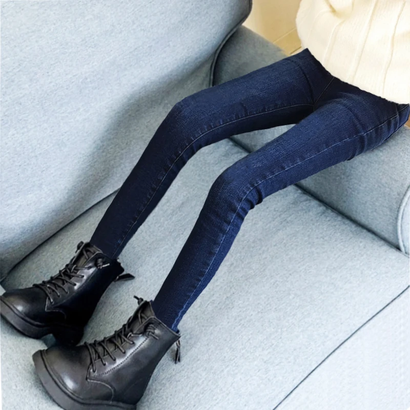 女童小脚裤2024春秋新款韩版外穿裤子小脚修身显瘦中大童铅笔裤潮