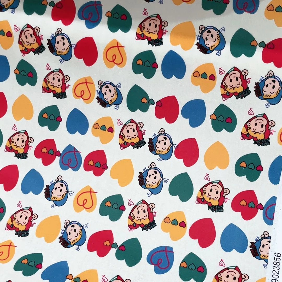 一米价纯棉平布1.1米宽果子布艺44