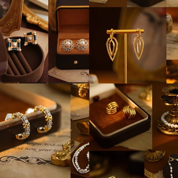 铜合金耳饰 铜合金合成锆石耳饰  轻奢精致 套餐一专用链接