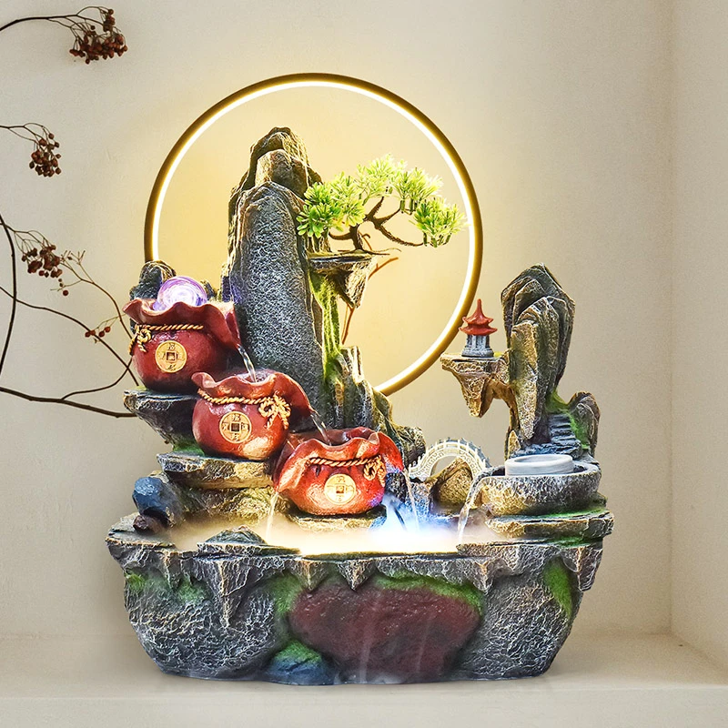 2024新款【福袋满满】桌面摆件收银台电视柜玄关室内茶室办公室招米