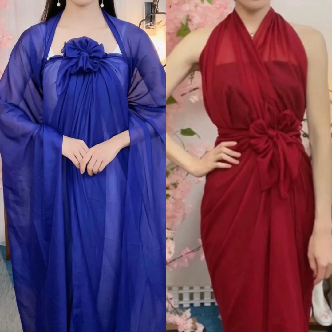 【清仓】升级平纹款百变大丝巾