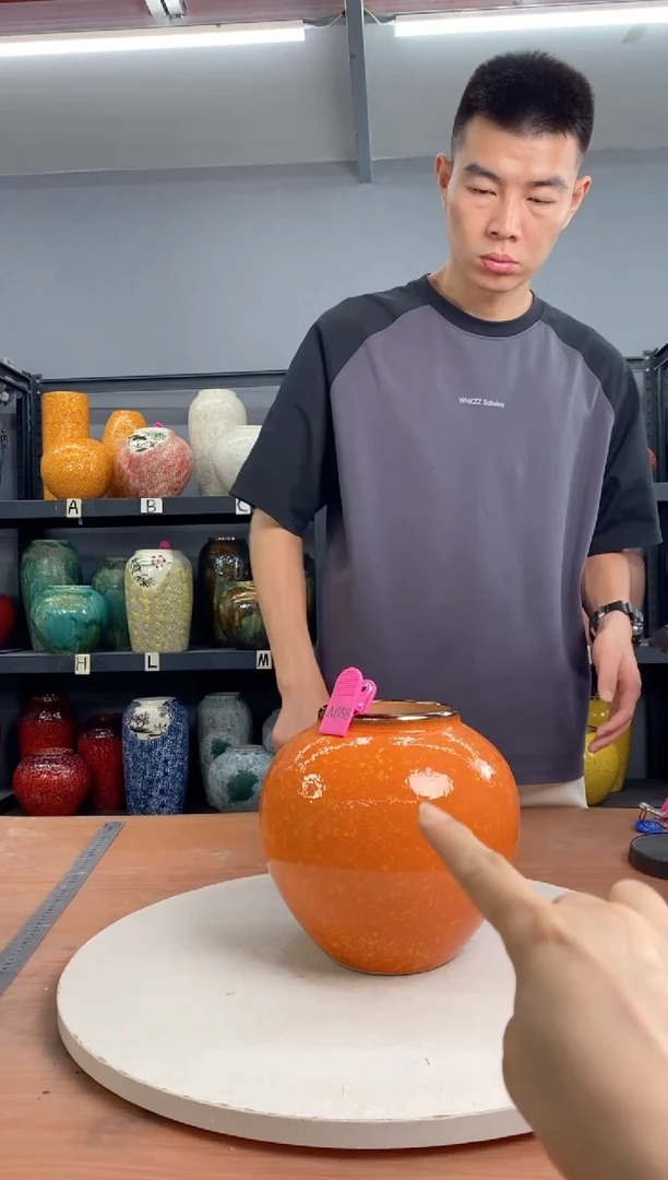 【闪购商品】瓶  陶瓷花瓶 无花瑕疵 a658