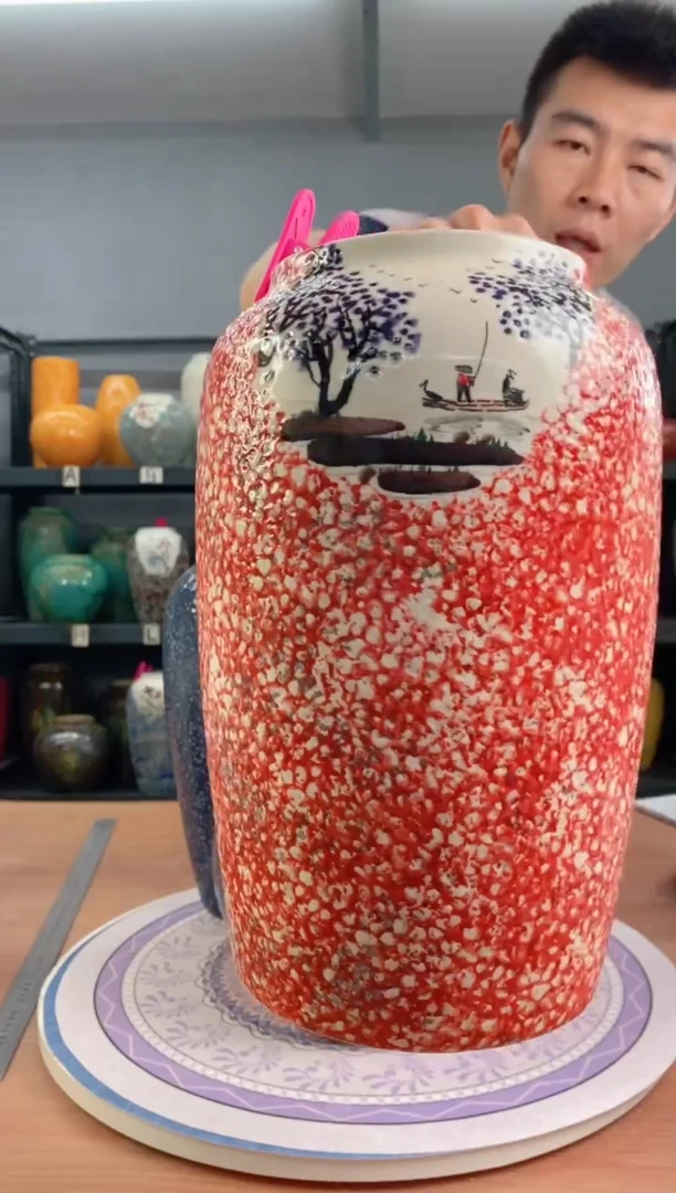 【闪购商品】瓶陶瓷花瓶 无花 a579