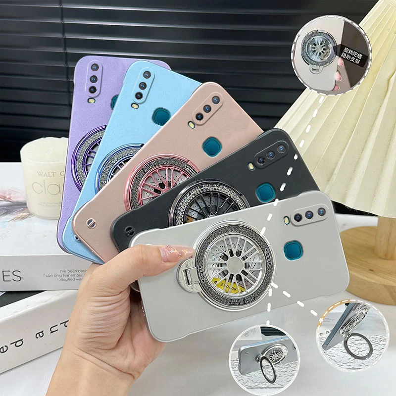 适用vivoY3新款解压陀螺支架手机壳超薄无边框防摔保护套