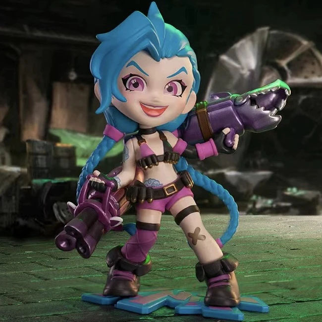 【恐龙妹潮玩】（拆盒拆袋）LOL英雄联盟手游联名新款潮玩盲盒手办