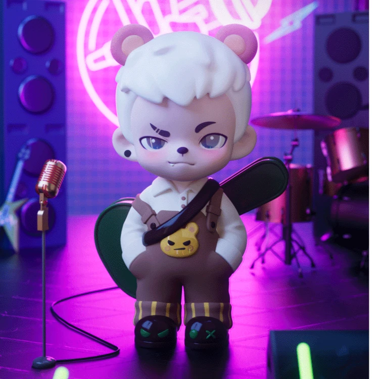 （拆盒）【恐龙妹潮玩】球星消消乐手办潮玩盲盒手办摆件
