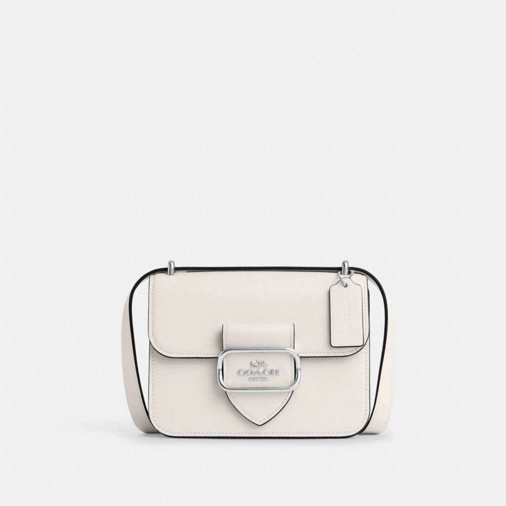 COACH/蔻驰女士Crossbody18纯色徽标标识翻盖单肩斜挎小方包CL416
