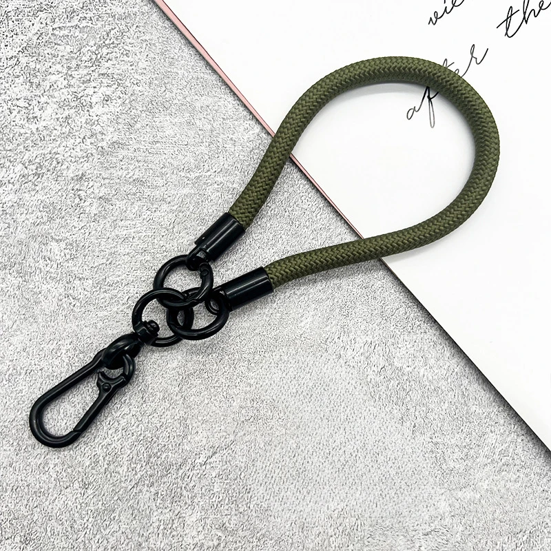 猫王音响周边配件军绿色加粗登山手绳(金属扣)