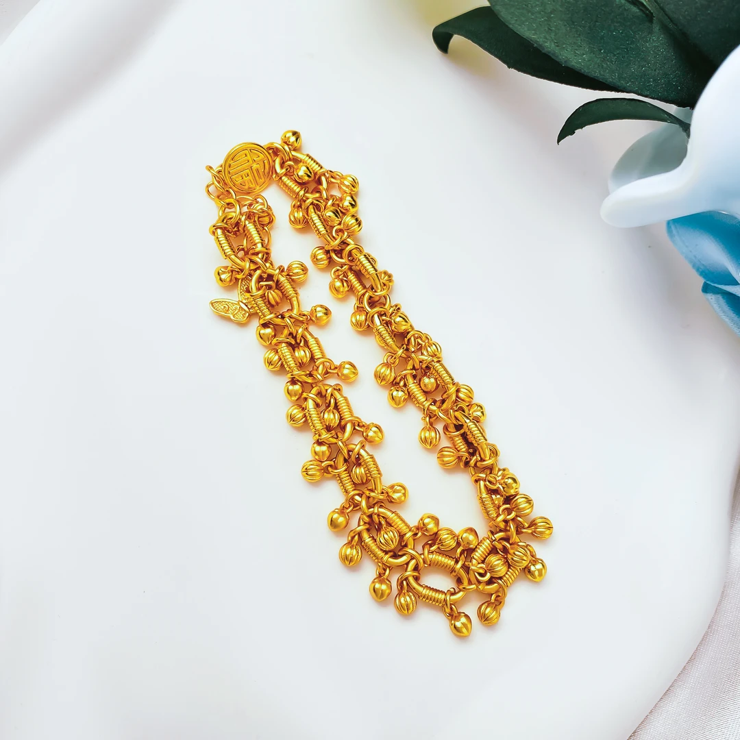 铜合金手链 （硕果累累）大码加长手链