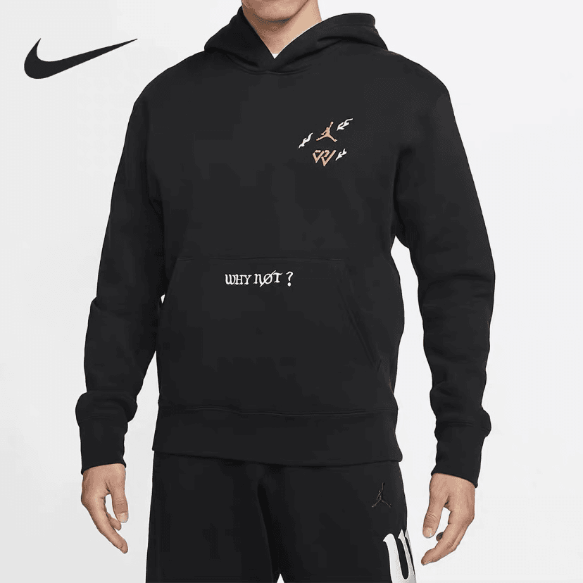 Nike/耐克正品JORDAN "WHY NOT?" 男子休闲连帽衫卫衣 DD3320-010