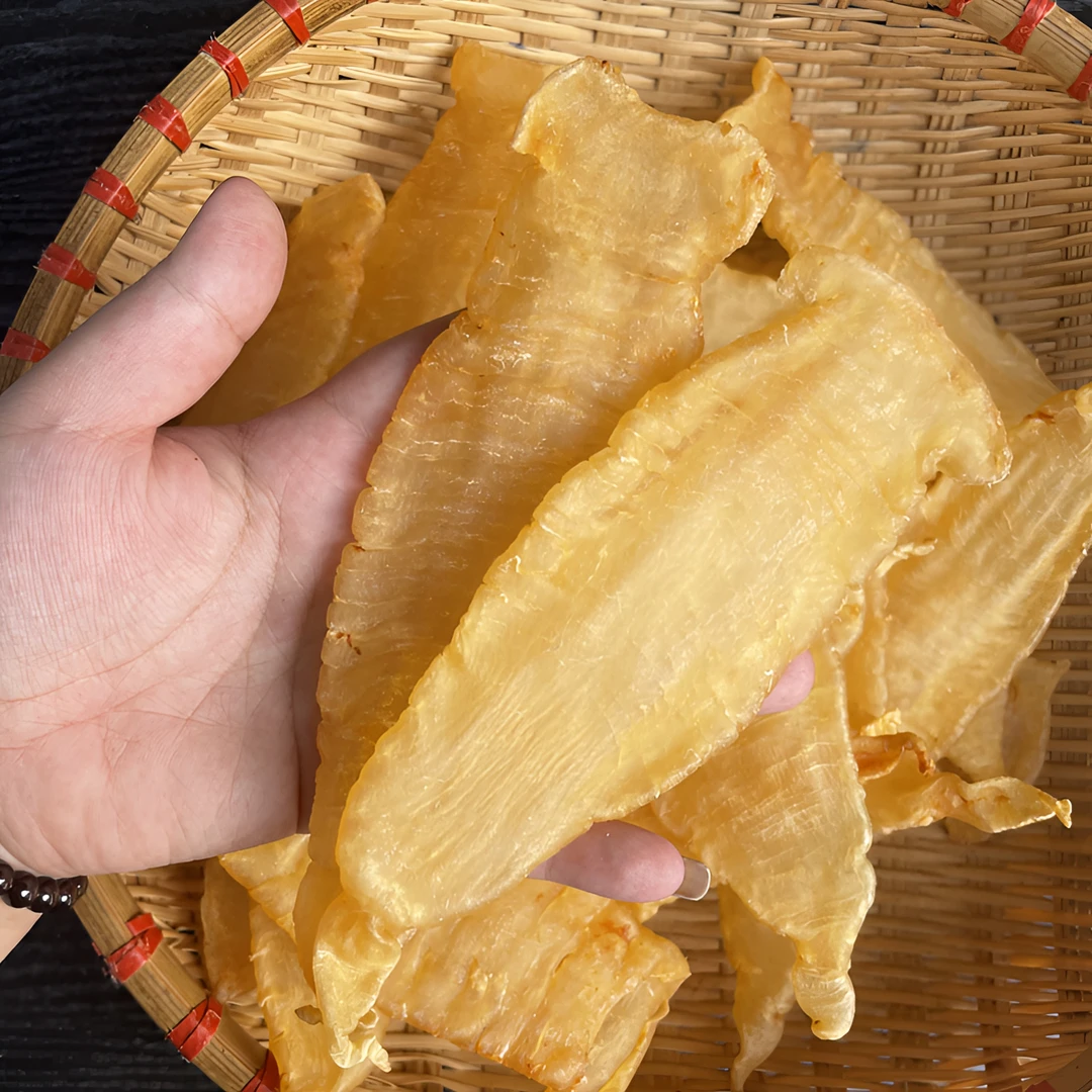 【大虫小鱼】赤嘴鳘鱼胶赤嘴条鱼胶食用滋补干货1-500克