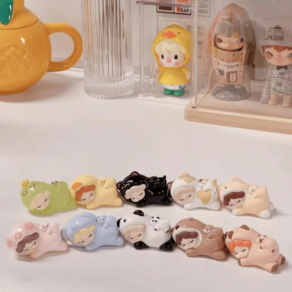 【美乐多】多款萌粒系列盲盒手办潮玩踩尾巴单人巴士