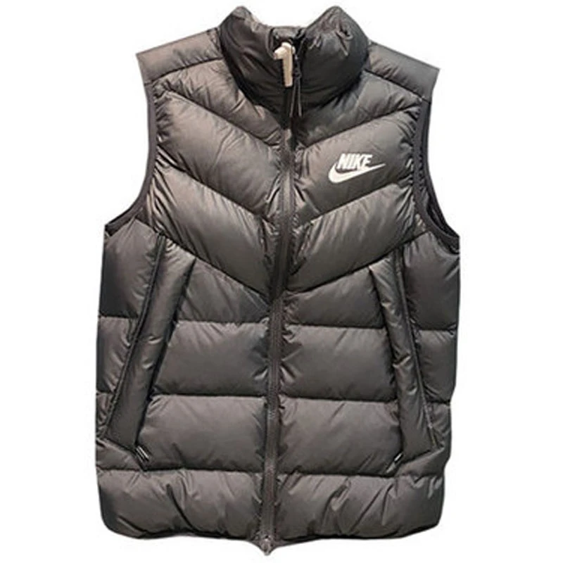 NIKE/耐克羽绒背心轻便舒适保暖运动休闲男装马甲DV0757-010 Z