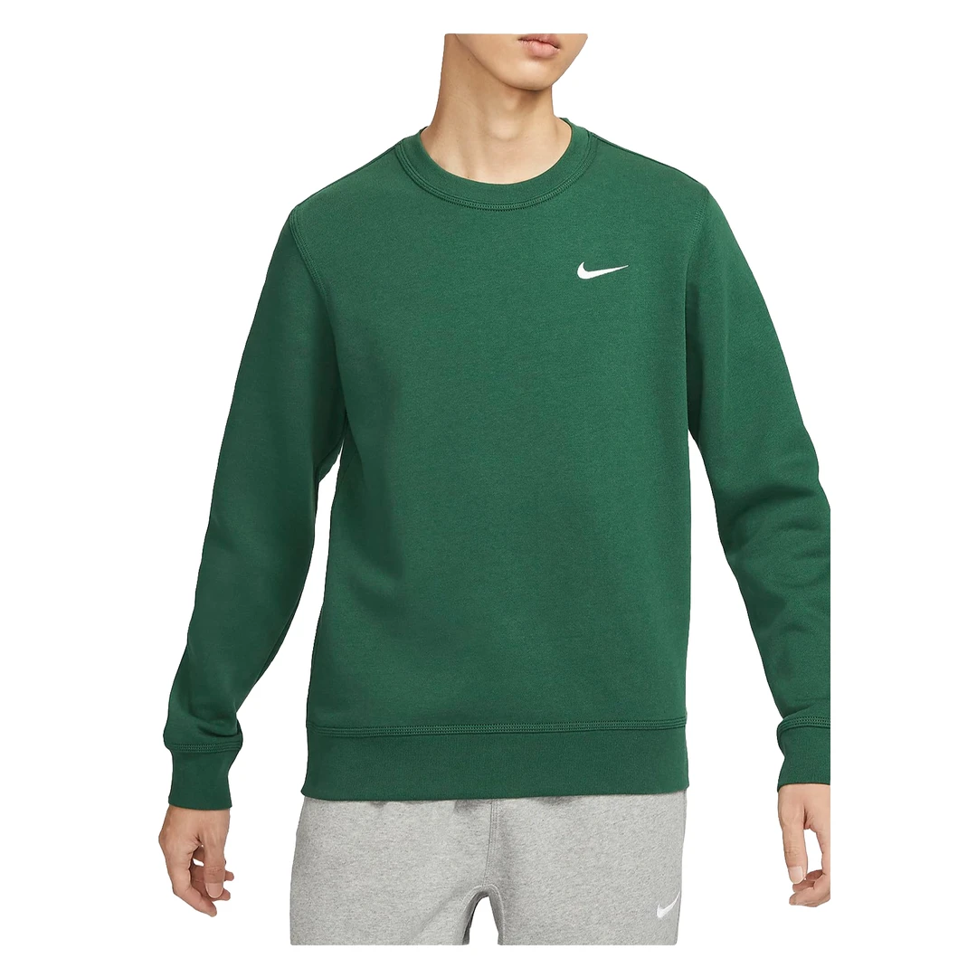 NIKE/耐克卫衣运动休闲加绒保暖针织圆领男装套头衫623459-341 D