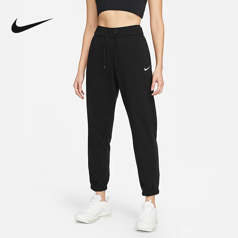 Nike/耐克长裤运动休闲舒适针织收脚女裤DM6420-010 Z