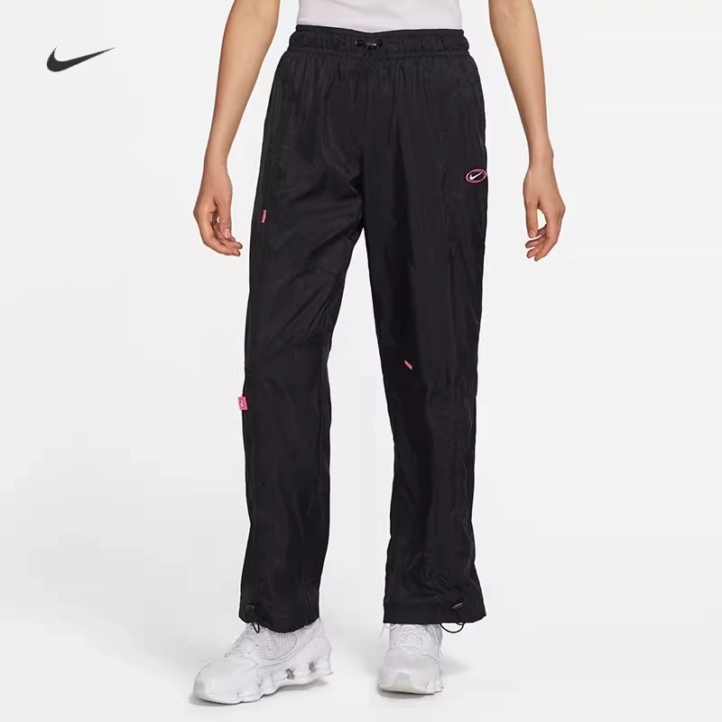 NIKE/耐克长裤运动休闲舒适透气梭织女裤DX6289-010 Z