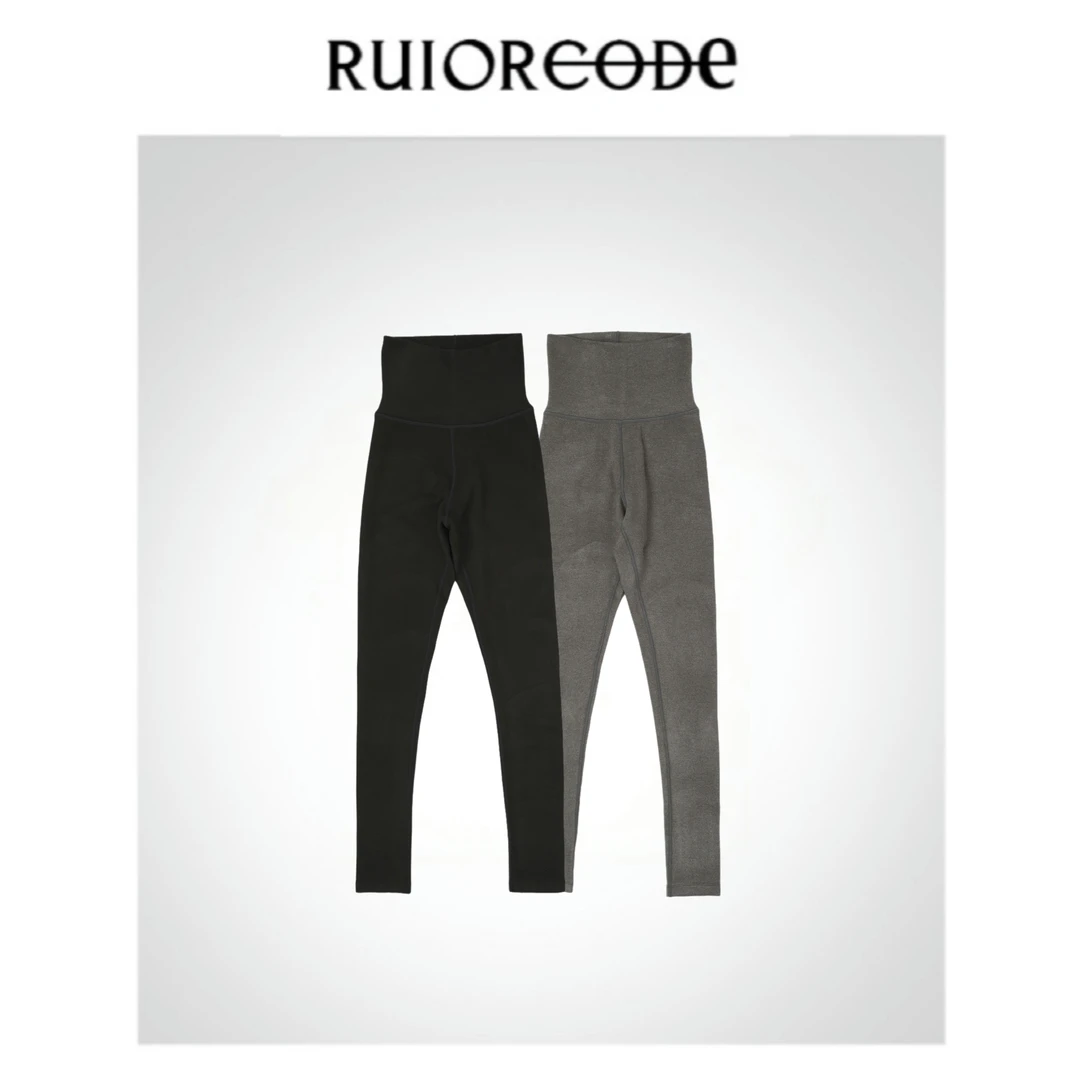 【RUIORCODE】厚款双面德绒打底裤 理性消费