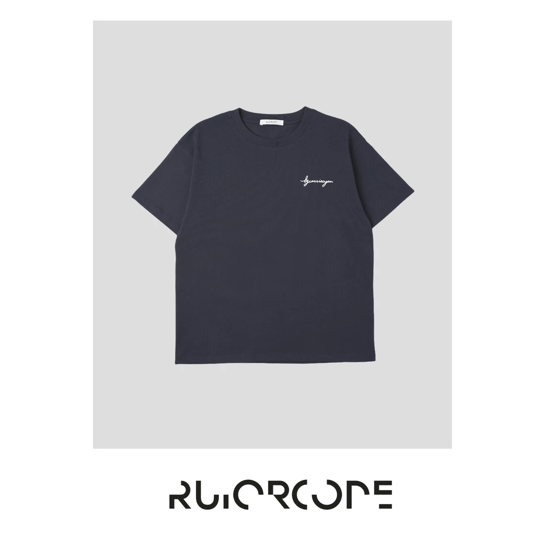 【RUIORCODE】立体字母藏青短袖T恤    理性消费！！