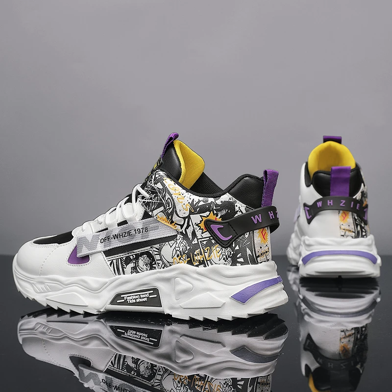 男鞋秋冬季新款休闲运动鞋韩版潮流男士百搭透气青少年待头男鞋子