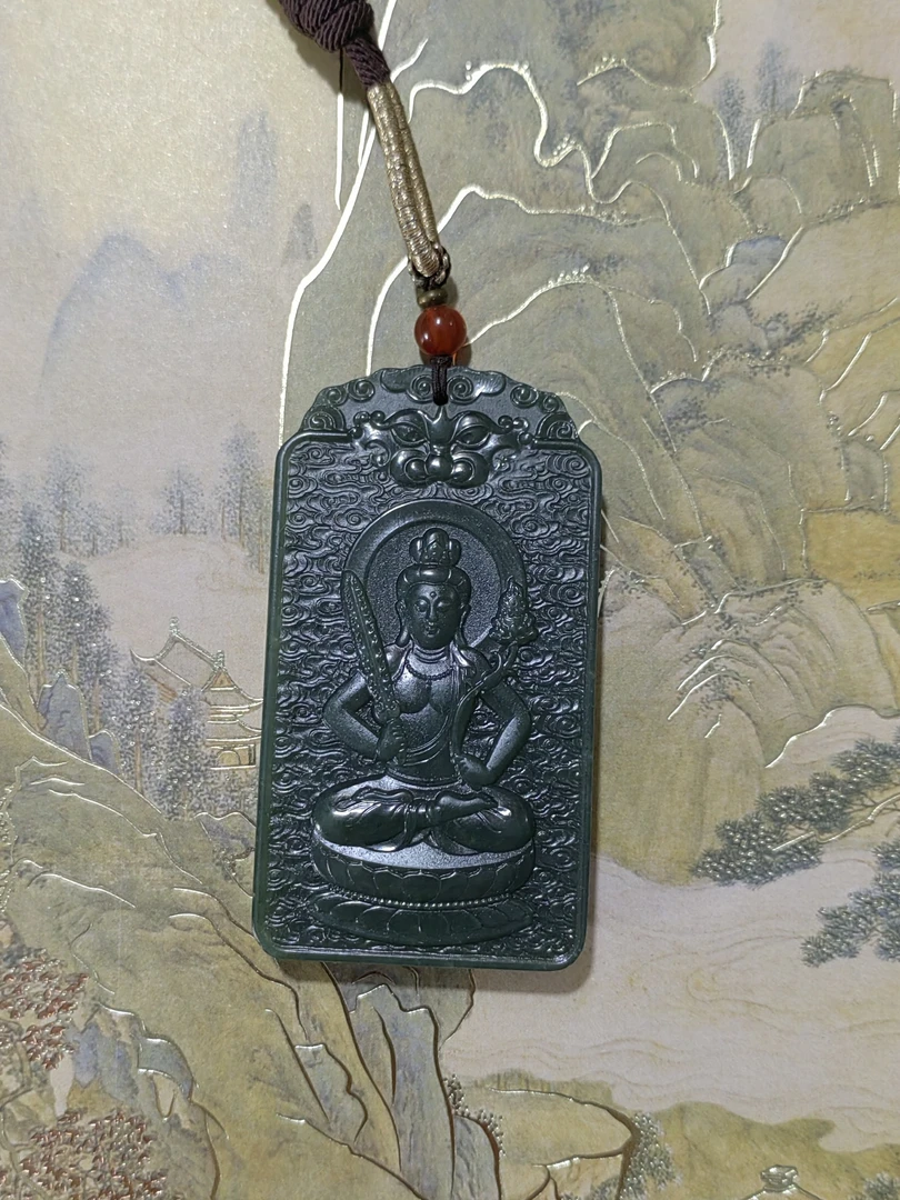 和田玉塔青青玉，守护神