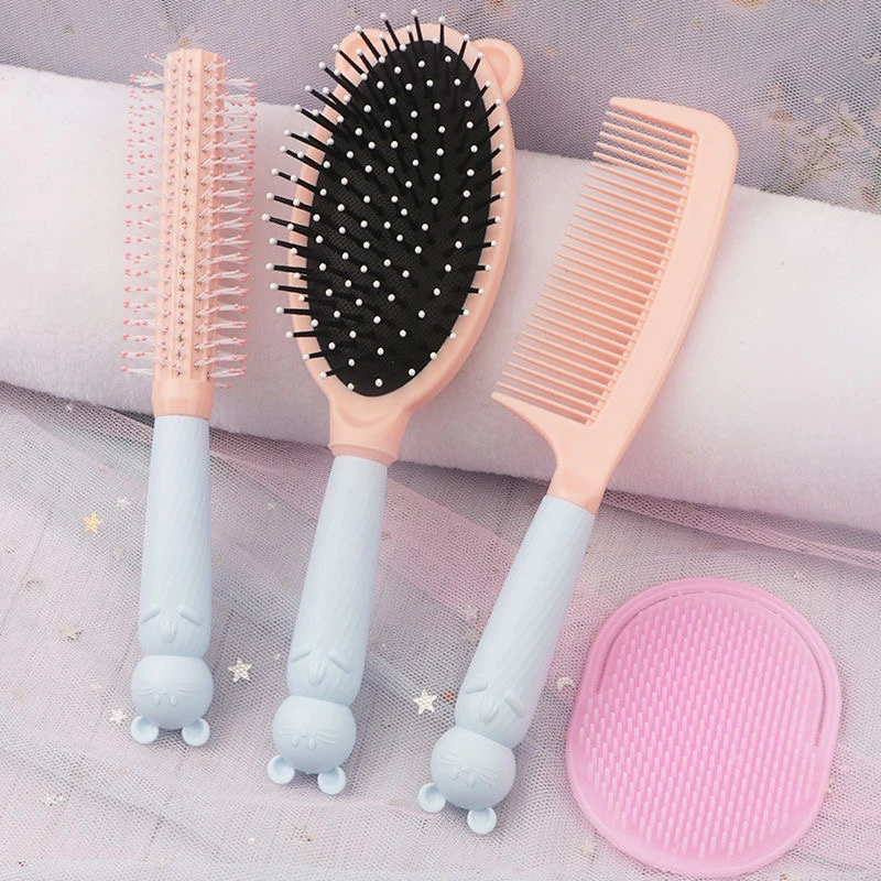 梳子气垫梳女士专用长发卷发神器家用气囊梳蓬松内扣梳子学生宿舍