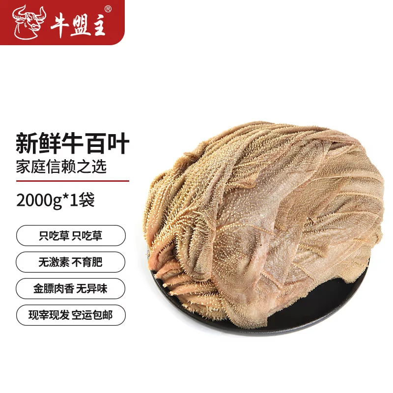【黄牛百叶4斤】毛肚 金膘专用链接 散养土黄牛 固形物含量80%以上