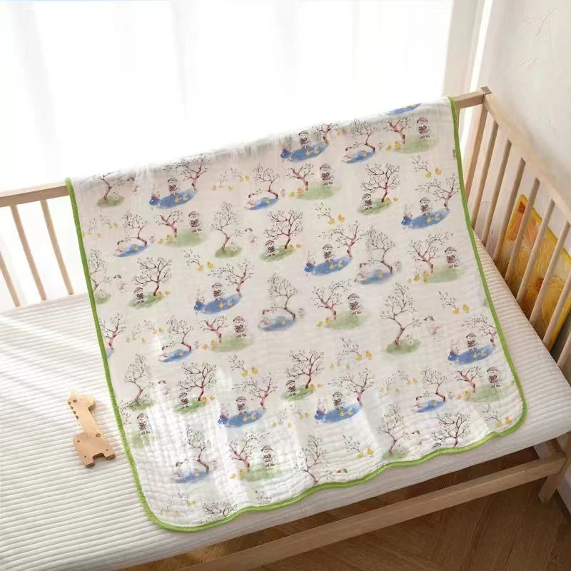 【高密浴巾105*105】婴幼儿超软吸水纱布高密儿童洗澡柔软