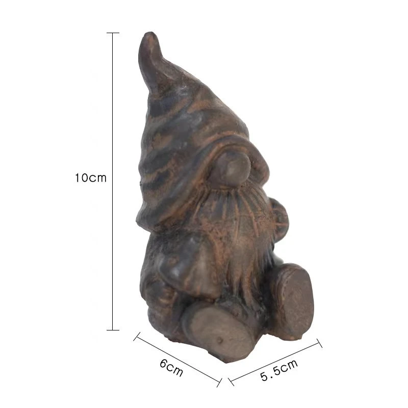 【南乔花园】园艺杂货庭院装饰摆件 氧化镁树脂地精