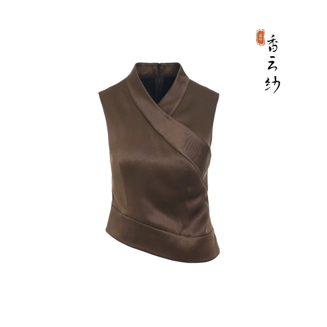 【走心香云纱】香云纱背心24ZY41160102